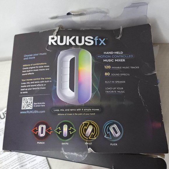 RUKUSfx Motion-Controlled Music Mixer, Lights and Sounds Music - Picture 7 of 7